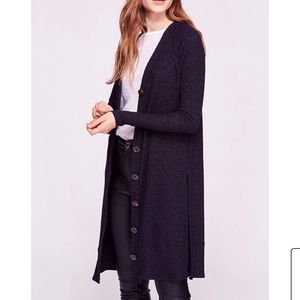 Free People Sparkly Cardigan Sweater Size Small